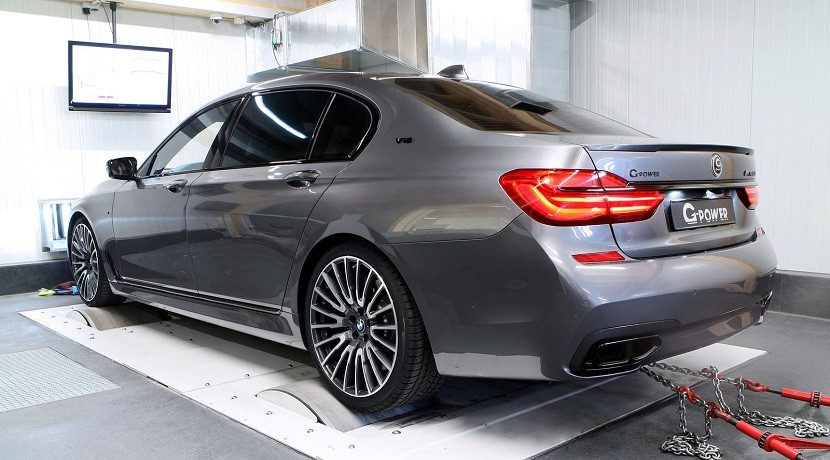 BMW M760Li G-Power in the power bank
